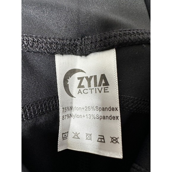 ZYIA Leopard Pocket Brilliant Hi-Rise Capri Leggings‎ Women’s Size 0 NEW - Picture 7 of 8